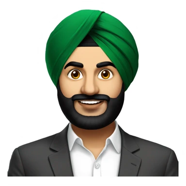 sidhu with aujla sticker
