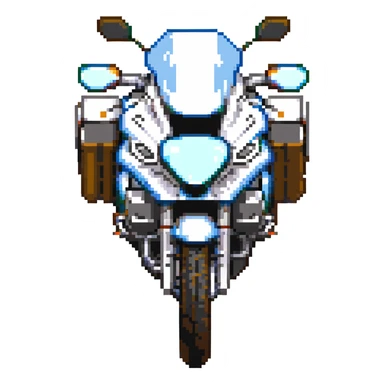 BMW R 1200 RT touring motorcycle sticker