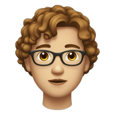 Adolescent gros et moche sticker