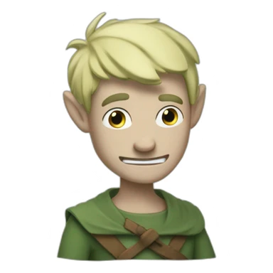 Elfo from disenchantment sticker
