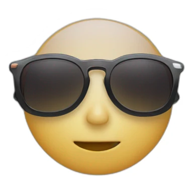 Joda con lentes de sol sticker