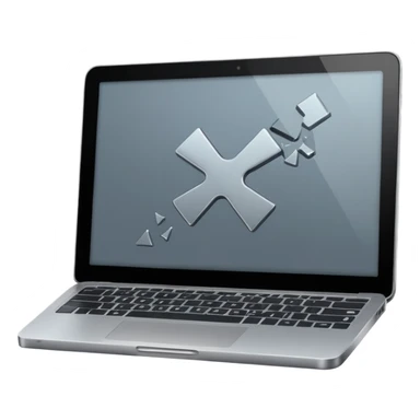 Throw laptop out of building sticker