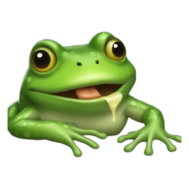 eat that frog sticker