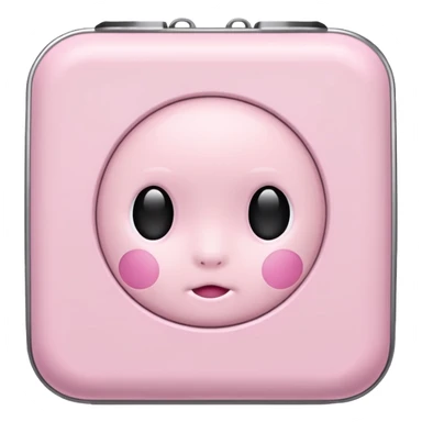 A stanley in baby pink sticker