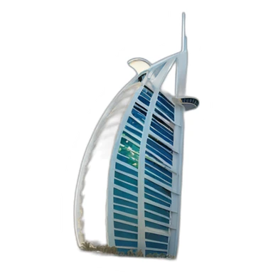 Burj Al Arab sticker