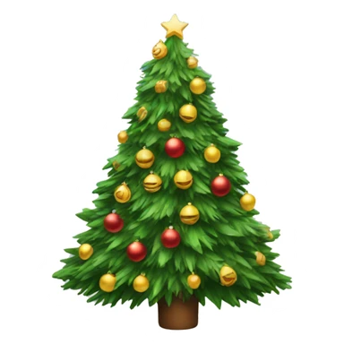 christmas tree sticker