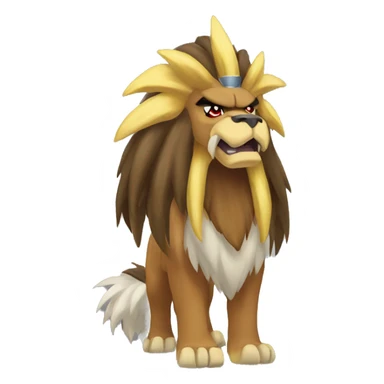 Entei sticker