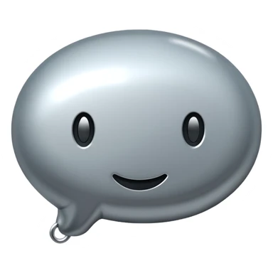 chat bubble with a secretive zipper representing gossip sticker