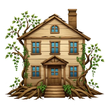 abandoned house sticker