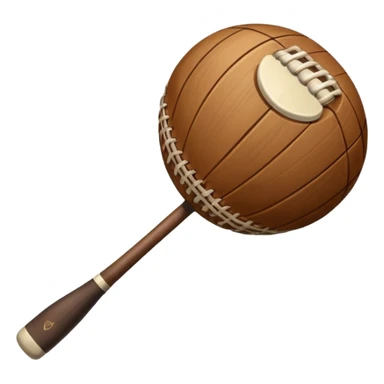 Hurley and sliotar as in what's used for the Irish sport  sticker