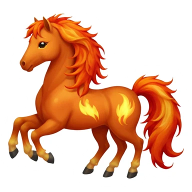 fire horse sticker