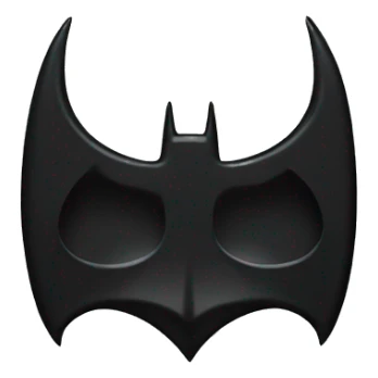batman logo say OK sticker