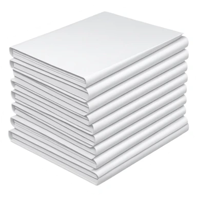 white papers with text sticker