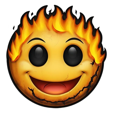 Smiley électrocuté sticker