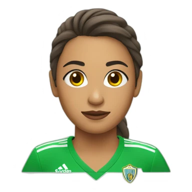 Chica futbolista sticker