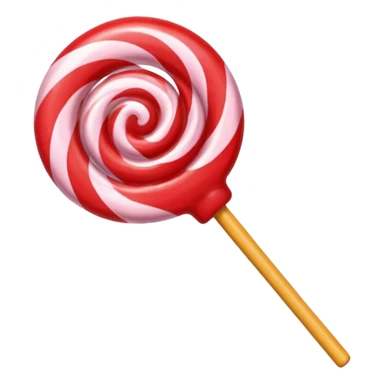 Strawberry lollipop sticker