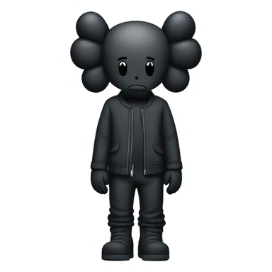 KAWS  sticker