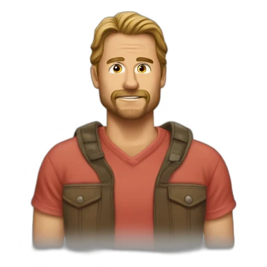 chuck noris chad sticker