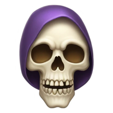skull halloween sticker