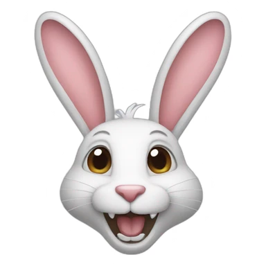 Rabbit’s teeth  sticker