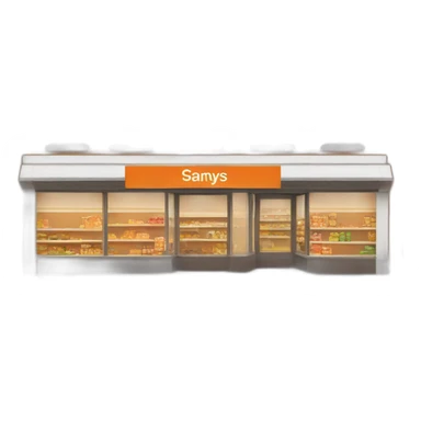 Sainsbury's storefront sticker