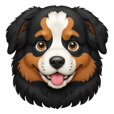 Bernese mountain dog sticker