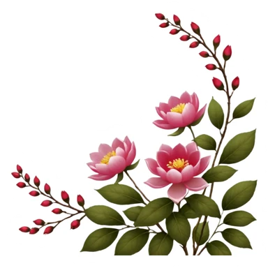 一束玫瑰花(Q版 sticker