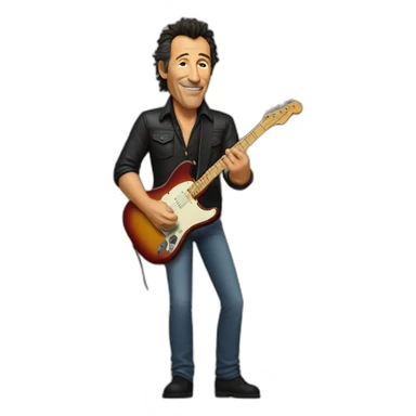 bruce springsteen sticker