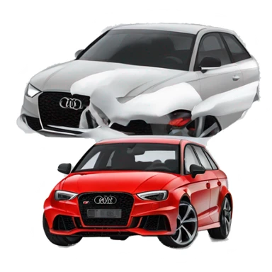 Audi RS3 sticker