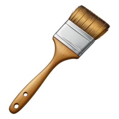 artist's brush sticker