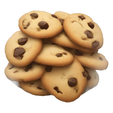 Cookies in a clear vase sticker