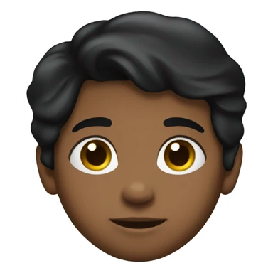 A  black-haired  male  infant. sticker