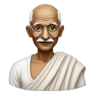 Mahatma Gandhi sticker