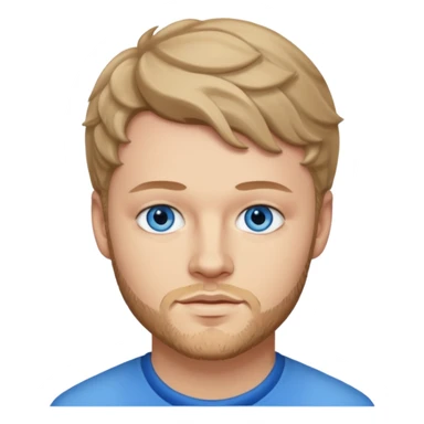 Jay McGuiness with blue eyes sticker