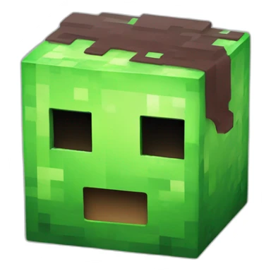 Minecraft slime sticker