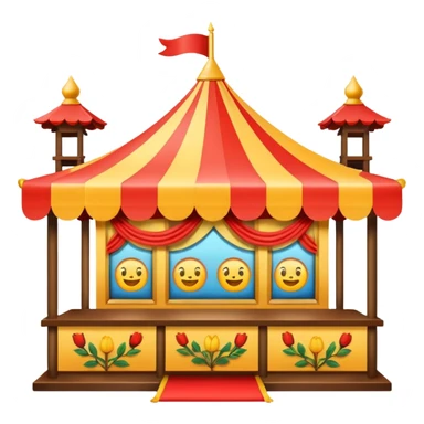 cherish festival booth sticker