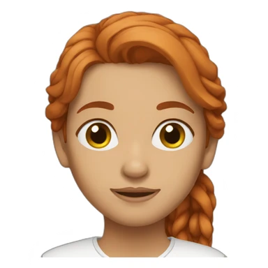 A pakistani redhead sticker