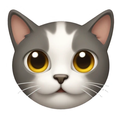 Gato con moño sticker
