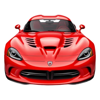 Dodge viper logo sticker