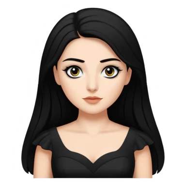 Alysanne Blackwood from Game of Thrones. She is known as black aly and is the Wife of Cregan Stark. I have her looking like Hande Erçel. sticker