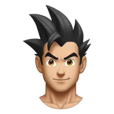 does goku clean those nuts? sticker