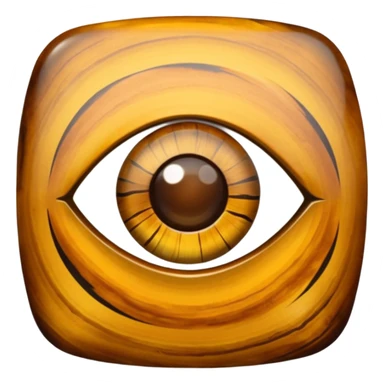 tiger eye gemstone sticker