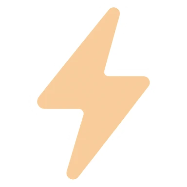 apricot lightning sticker