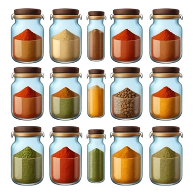 Spice Jar Collections sticker
