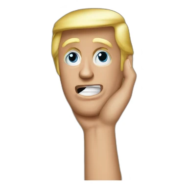 trump hold the number 50 sticker