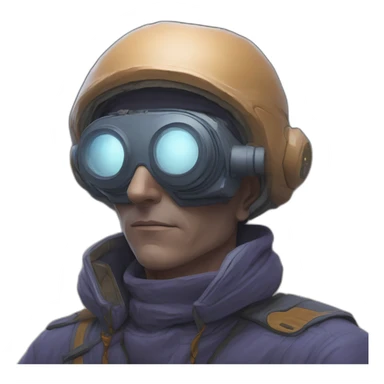 Starwatcher moebius sticker