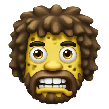 SpongeBob Caveman sticker