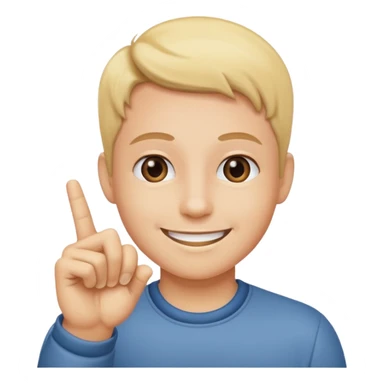 Little finger promise sticker