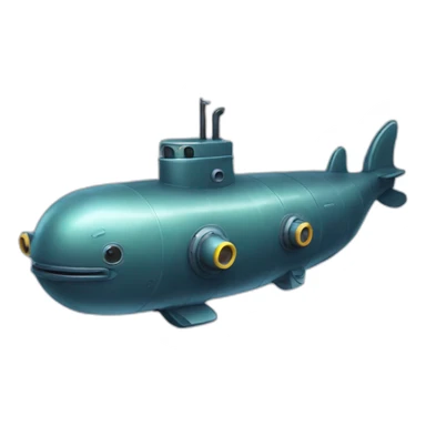 cute submarine sticker