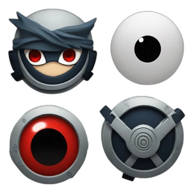 Kakashi sharingan sticker